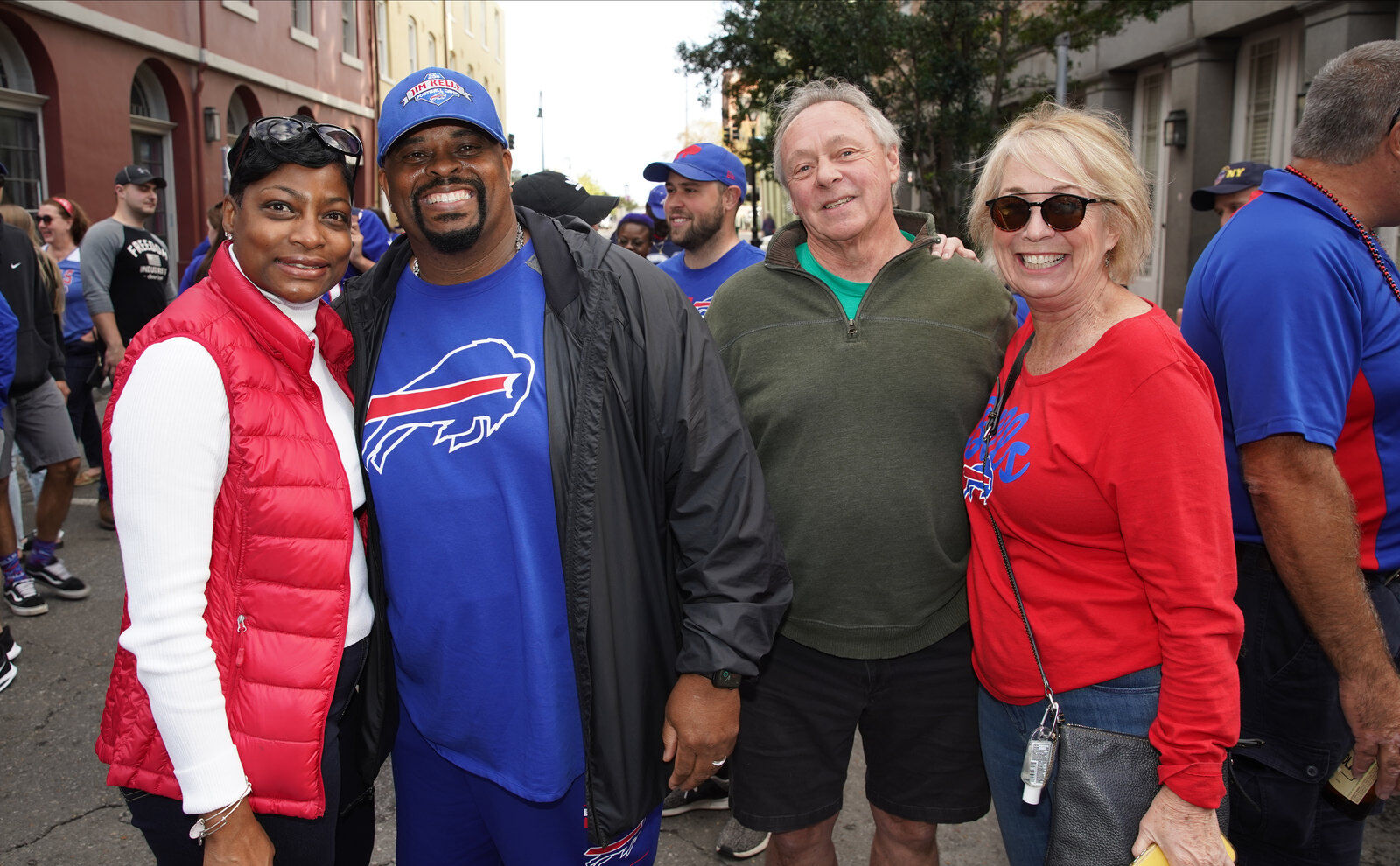 Buffalo Bills packers of NOLA Takeover Parade